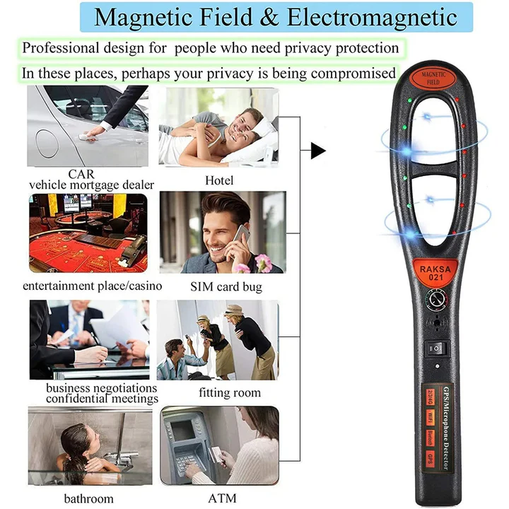 GPS Tracker Detector Portable Technology Compact Design