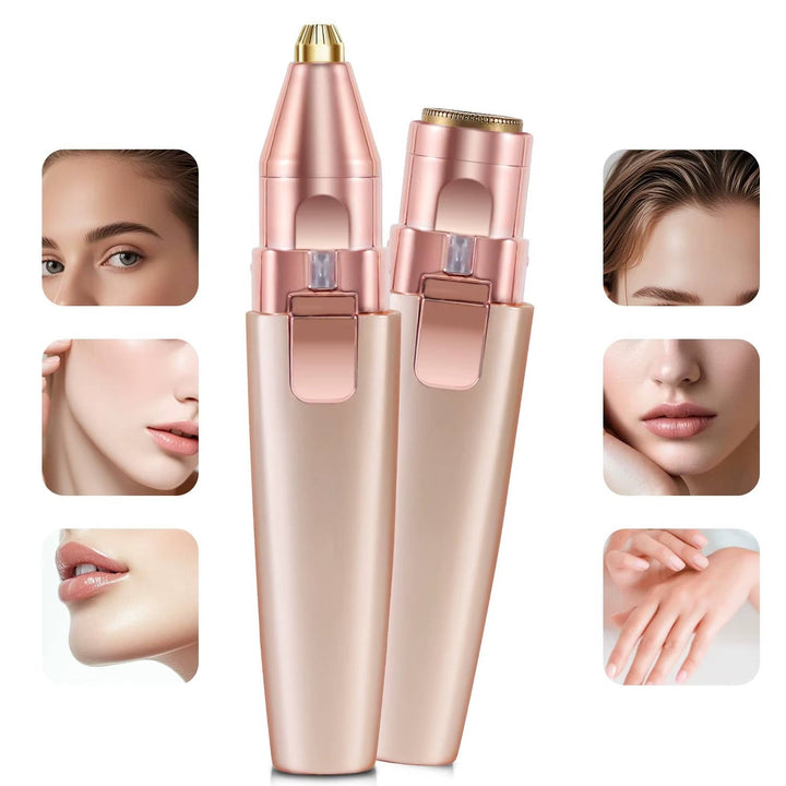 Womens Facial Hair Remover Epilator with Built-In LED