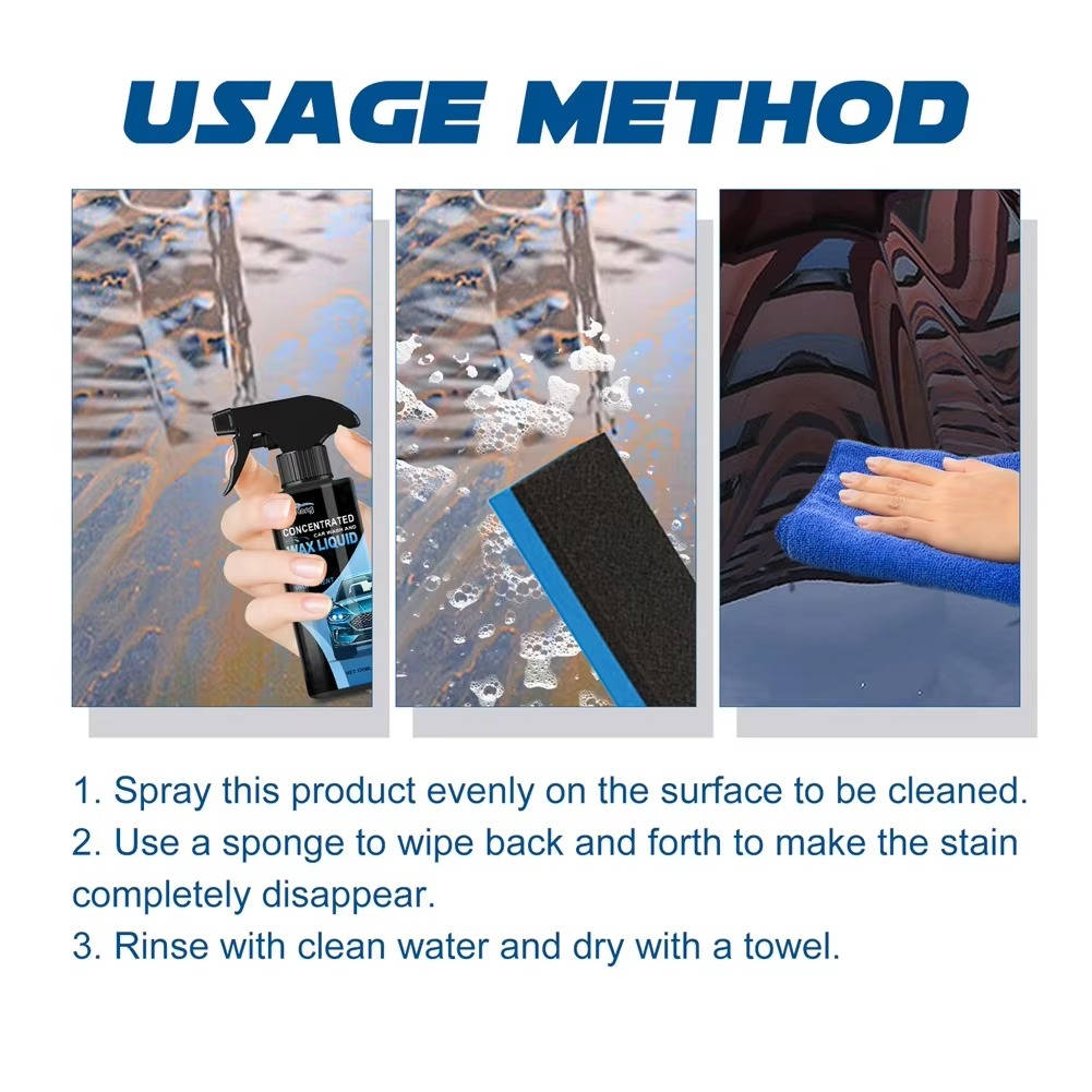 Car Ceramic Coating Spray with Polishing Spot Remover and Microfiber
