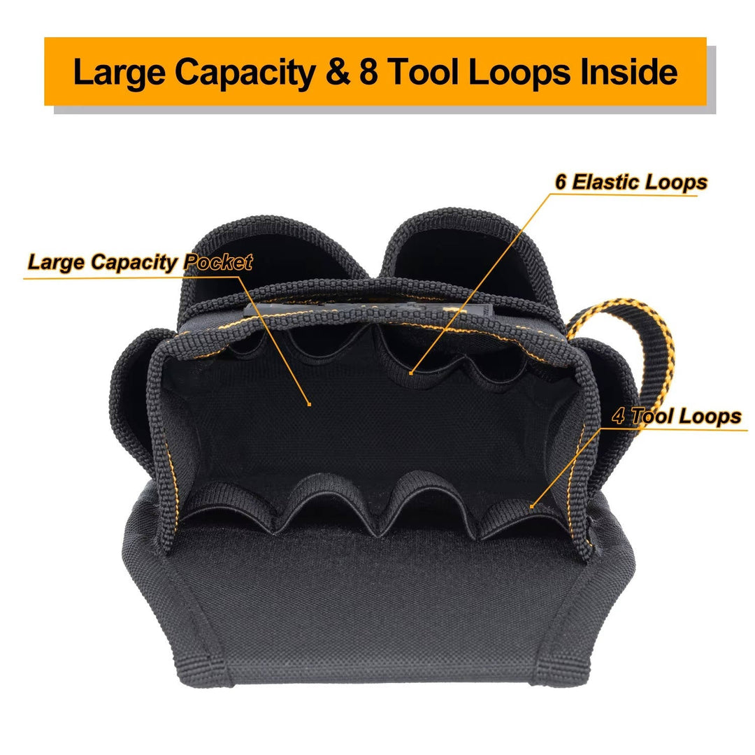 Electrician Tool Pouch Durable Nylon Compact Fit