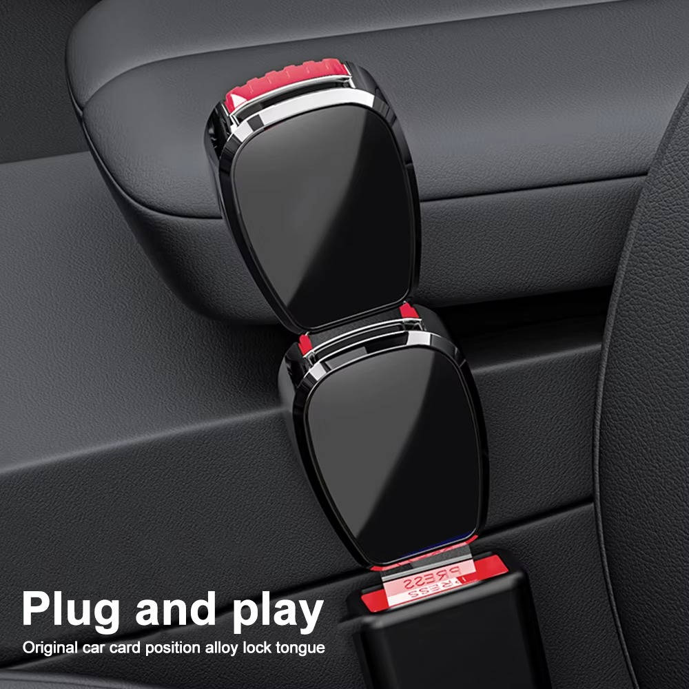 Universal Car Seat Belt Clip Extender Adjustable Safety Accessory