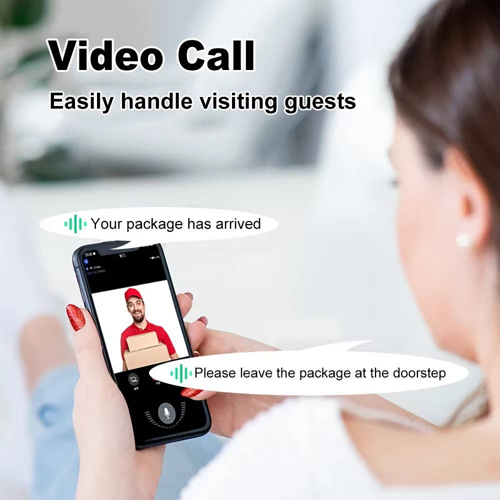 Wireless Video Doorbell with 1080P HD Camera Two-Way Audio