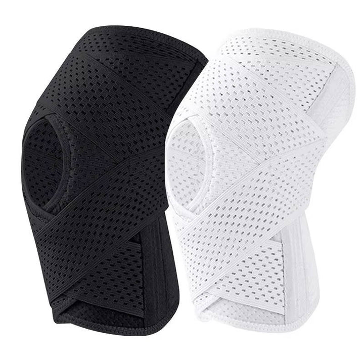 Breathable Knee Brace with Side Stabilizers Adjustable Support for