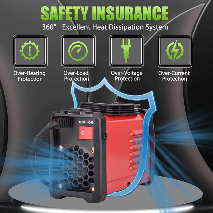 Portable Mini Stick Welder MMA Arc Welding Machine LED Display