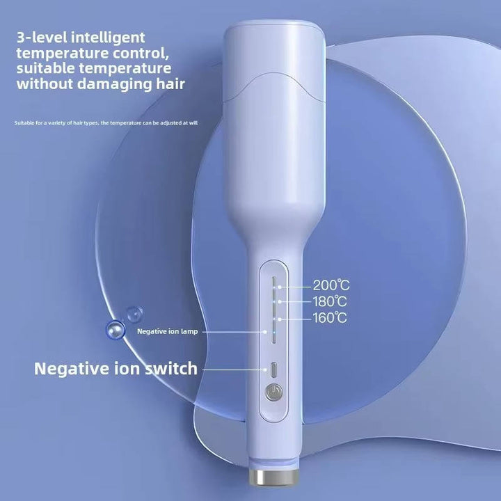 Hair Curling Iron with Deep Wave Barrel
