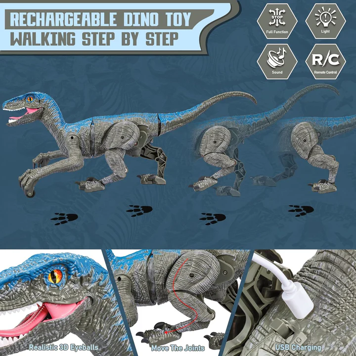 Remote Control Dinosaur Toy Interactive Electronic