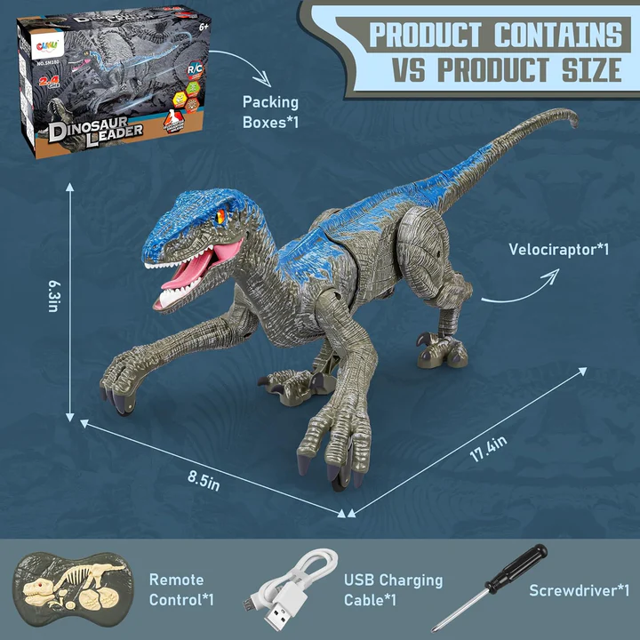 Remote Control Dinosaur Toy Interactive Electronic