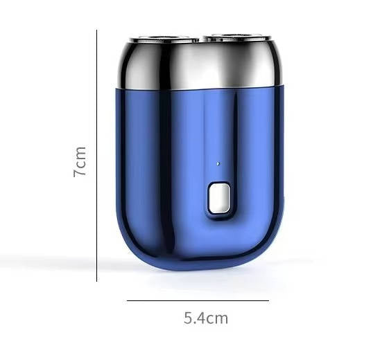 Mens Electric Shaver Mini Magnetic Compact Design