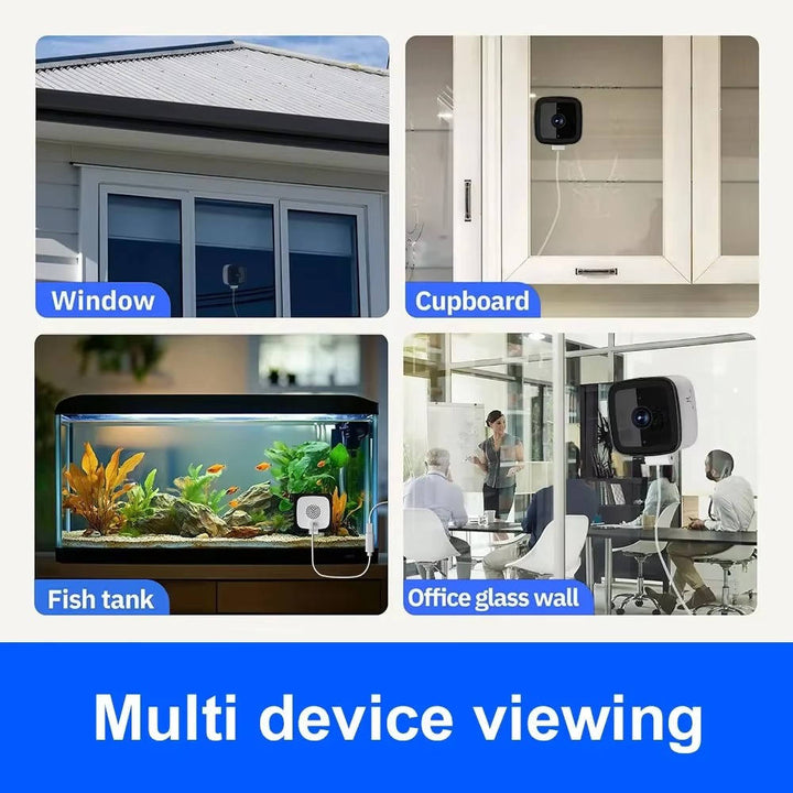 Indoor Wi-Fi Security Camera with Night Vision Two-Way Audio