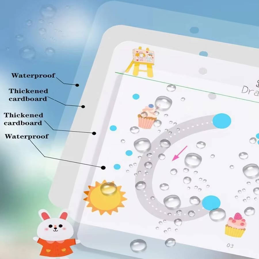 Toddler Writing Worksheets Book Educational Practice