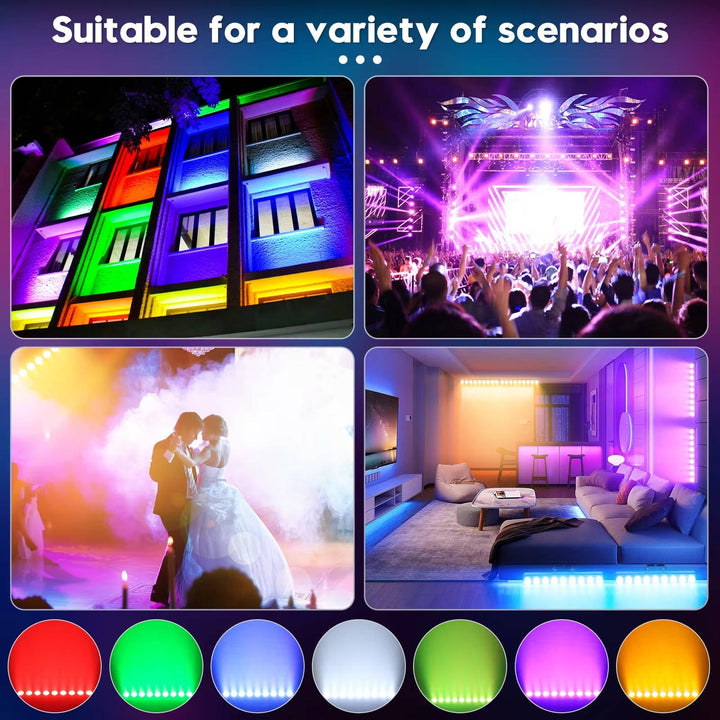 LED Wash Bar 36W Rgbw Stage DMX Wall Washer Uplighting