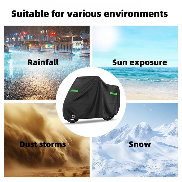 Universal Motorcycle Cover Waterproof Dustproof Outdoor Protection