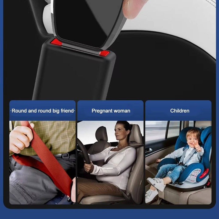 Universal Car Seat Belt Clip Extender Adjustable Safety Accessory