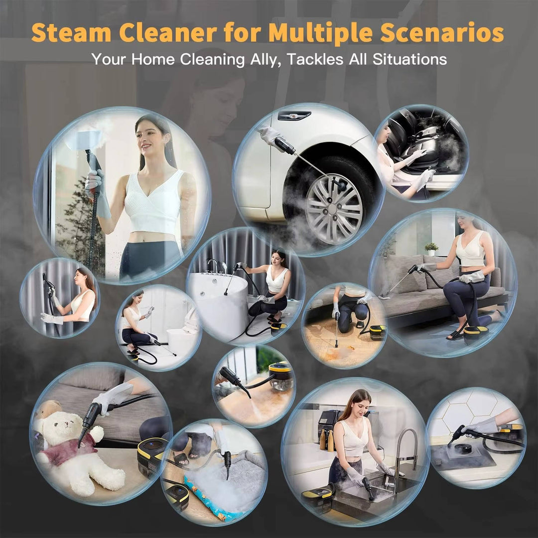 Portable Steam Cleaner Multi-Surface Handheld Compact