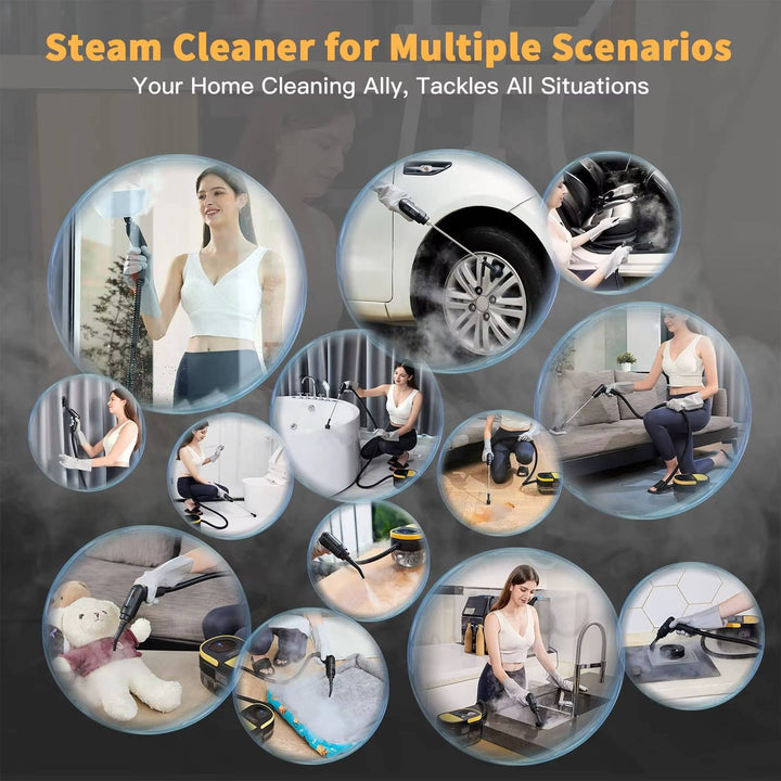 Portable Steam Cleaner Multi-Surface Handheld Compact
