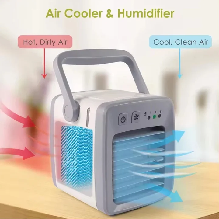Portable Air Conditioner with Humidifier and Air Purifier