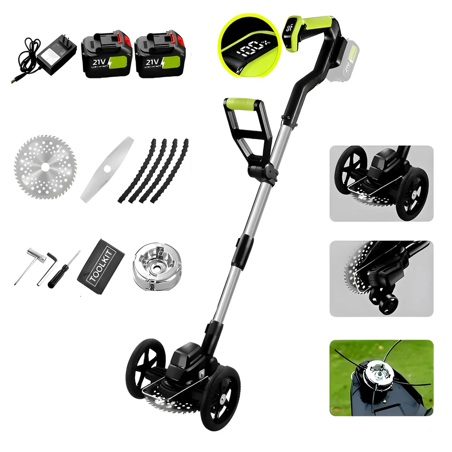 Cordless Weed Trimmer with Battery and Charger - Lenila