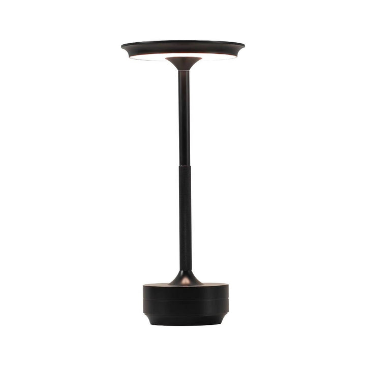 Wireless LED Table Lamp Electroplated Metal Touch Control