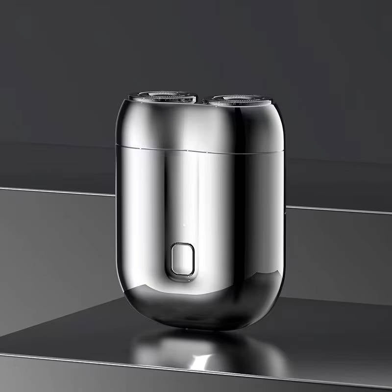 Mens Electric Shaver Mini Magnetic Compact Design