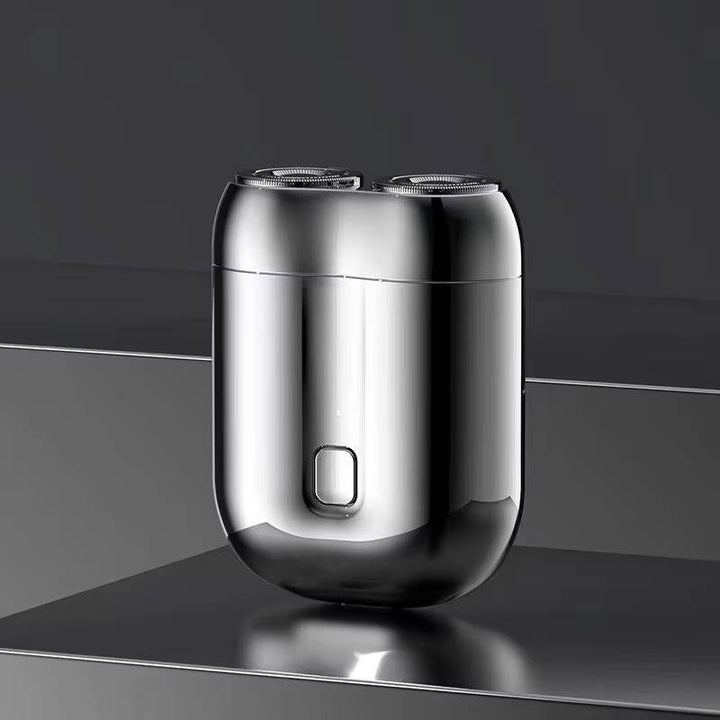 Mens Electric Shaver Mini Magnetic Compact Design