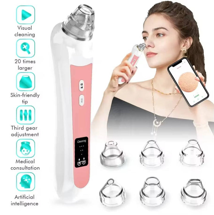 Blackhead Remover Vacuum with Camera USB Interface Pore