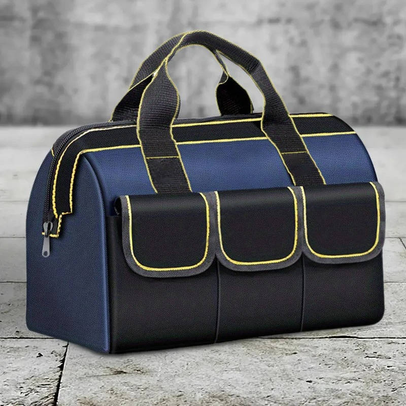 Heavy Duty Tool Bag Waterproof Base Wide Mouth Design