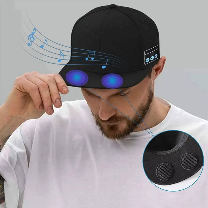 Wireless Bluetooth Baseball Cap with Speaker Unisex Adjustable Fit - Lenila
