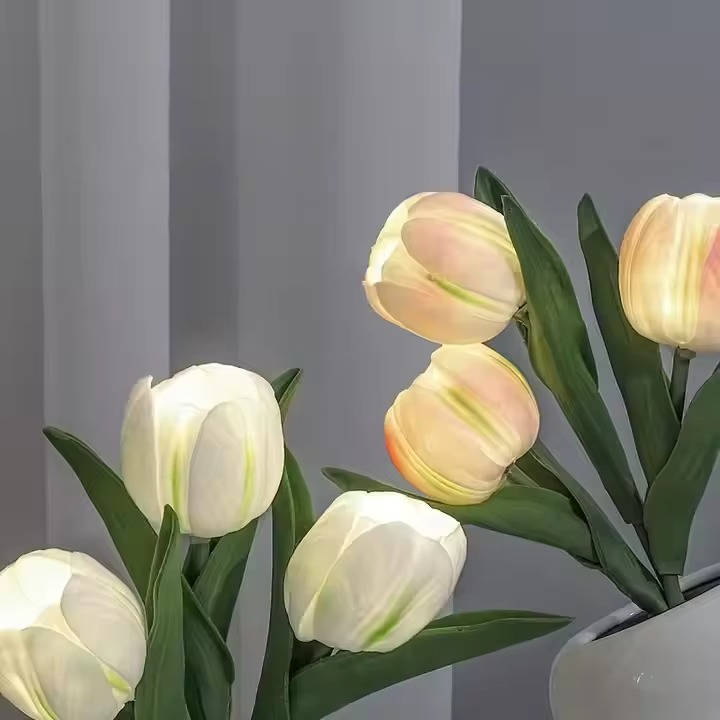 LED Mood Lamp with Vase Color Changing Ambient Table