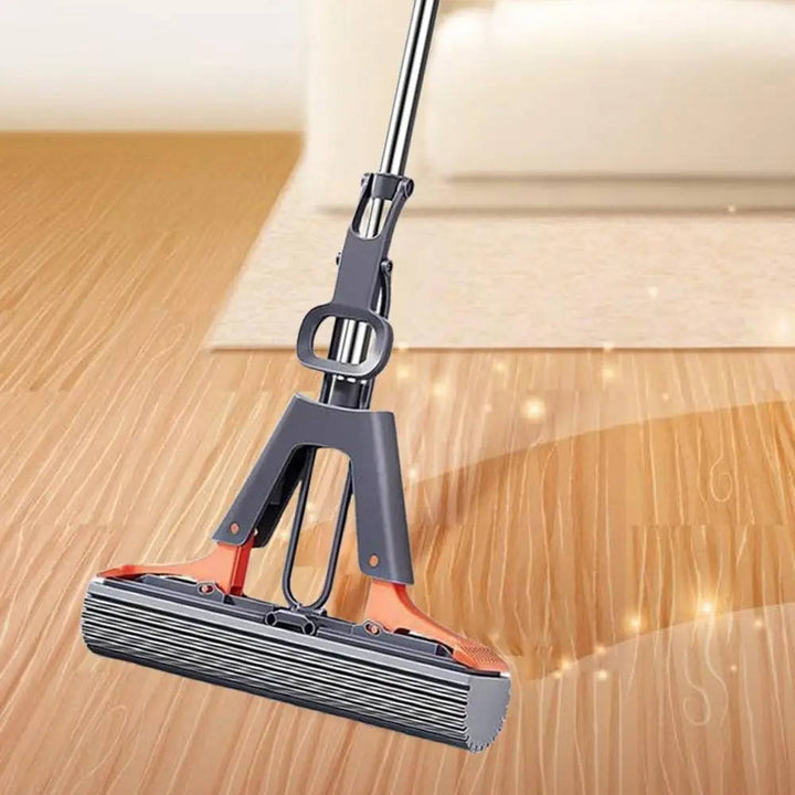 Kitchen Sponge Mop with Absorbent Head
