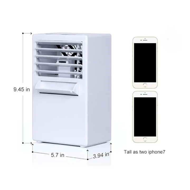 USB Portable Cooling Fan Compact Personal Use