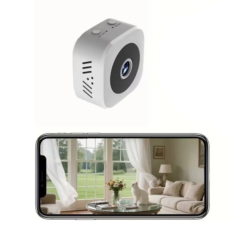 Wireless Indoor Security Camera 4K Wi-Fi Night Vision Motion Detection
