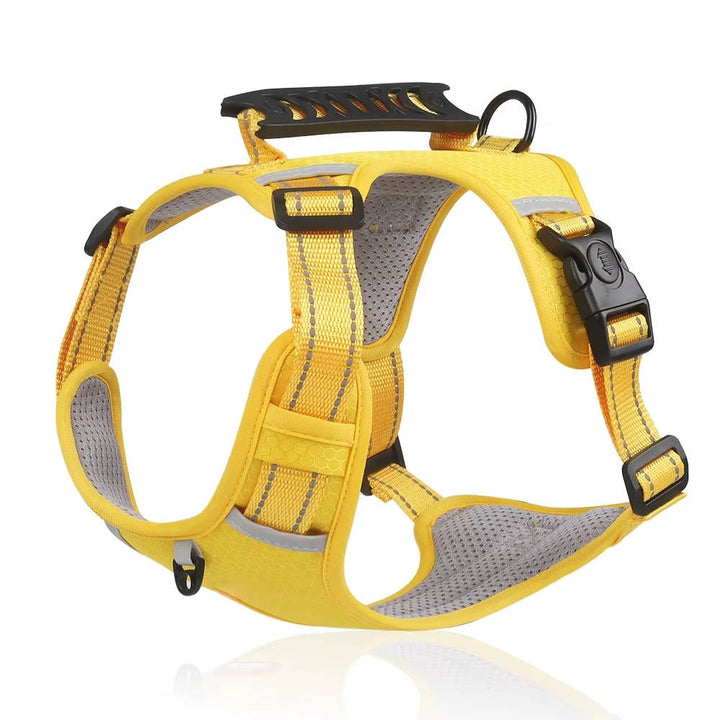 Adjustable Reflective Dog Harness Breathable Mesh No Pull Saddle
