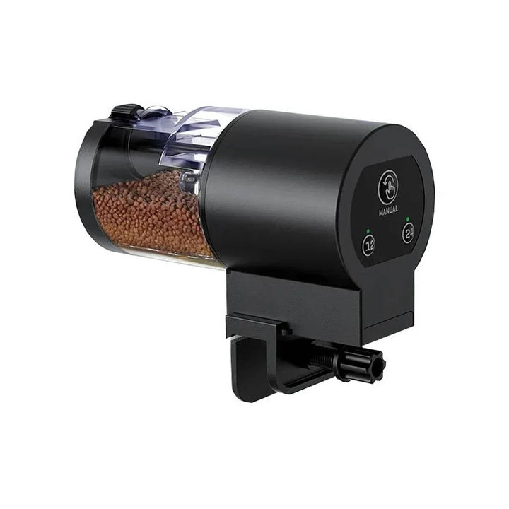 Automatic Programmable Aquarium Fish Feeder with Timer 3.5oz Capacity