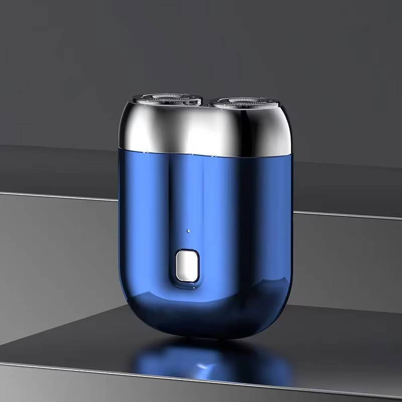 Mens Electric Shaver Mini Magnetic Compact Design