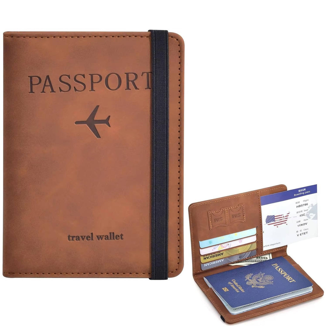 Passport Holder Travel Wallet Slim Design