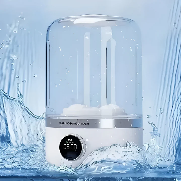 Portable Mini Rechargeable Washing Machine Compact Design - Lenila
