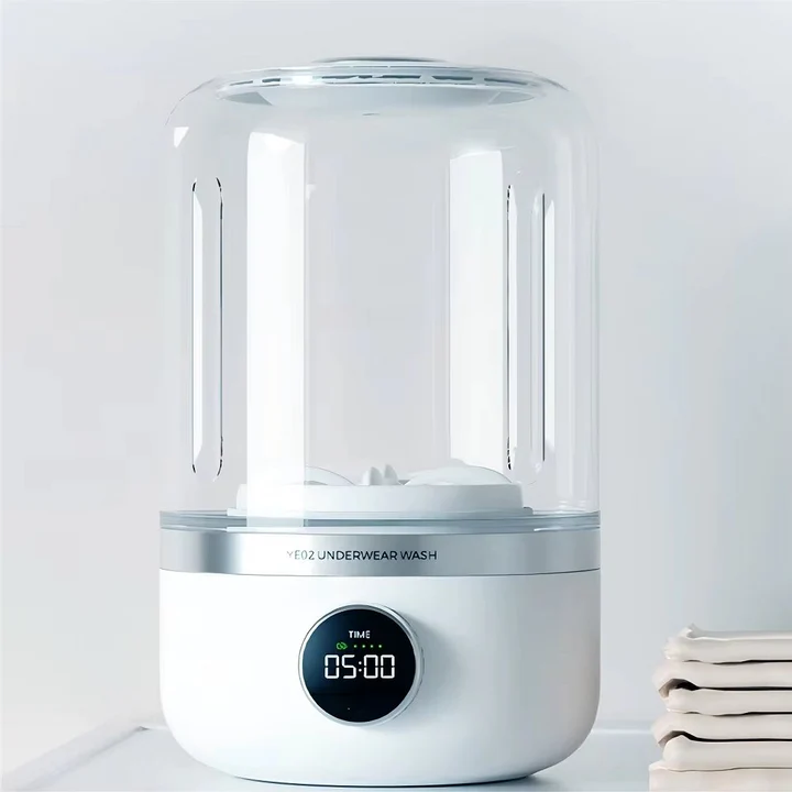 Portable Mini Rechargeable Washing Machine Compact Design