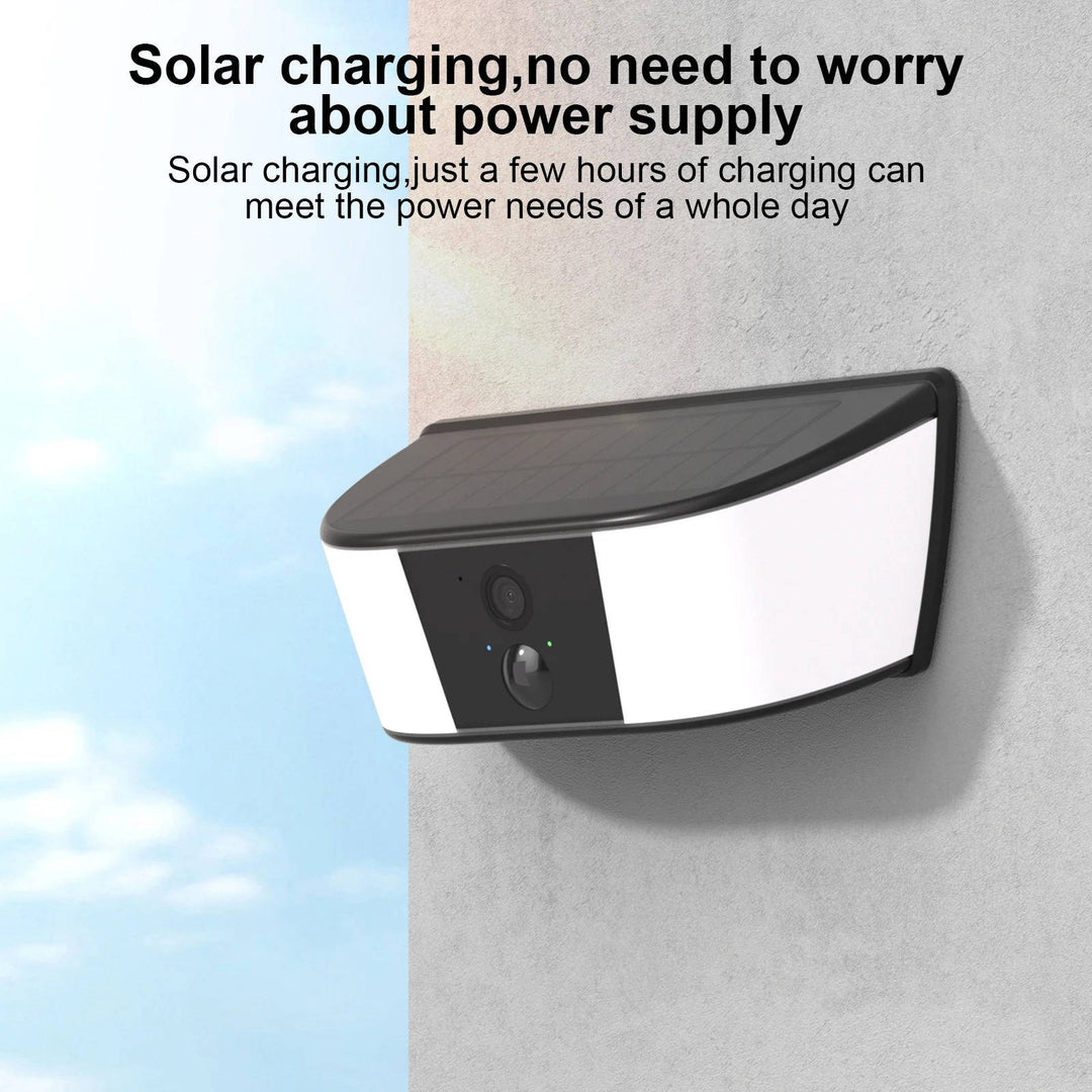 Wireless Floodlight Camera with Two-Way Audio and Human Detection
