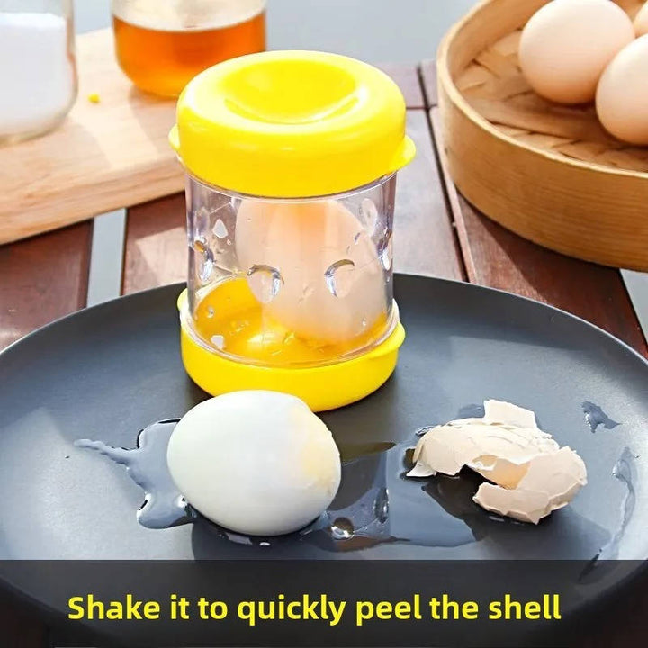 Kitchen Tool Hard Boiled Egg Peeler Easy Grip