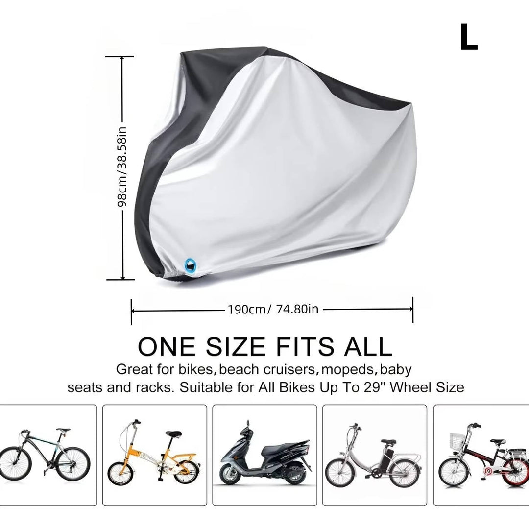Electric Bike Cover Waterproof UV Protection Outdoor