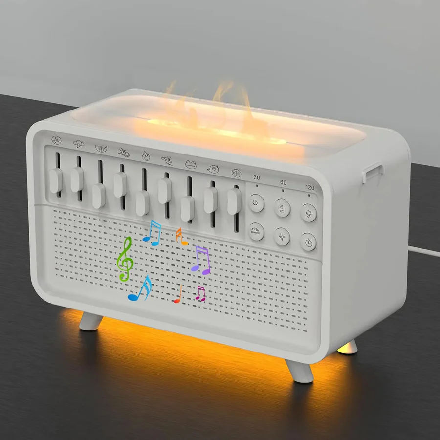 Unisex Noise Machine with Humidifier and Night - Lenila