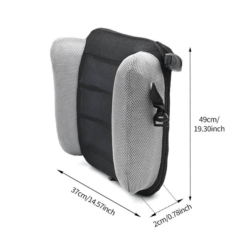 Kids Inflatable Car Booster Seat Cushion Portable Adjustable