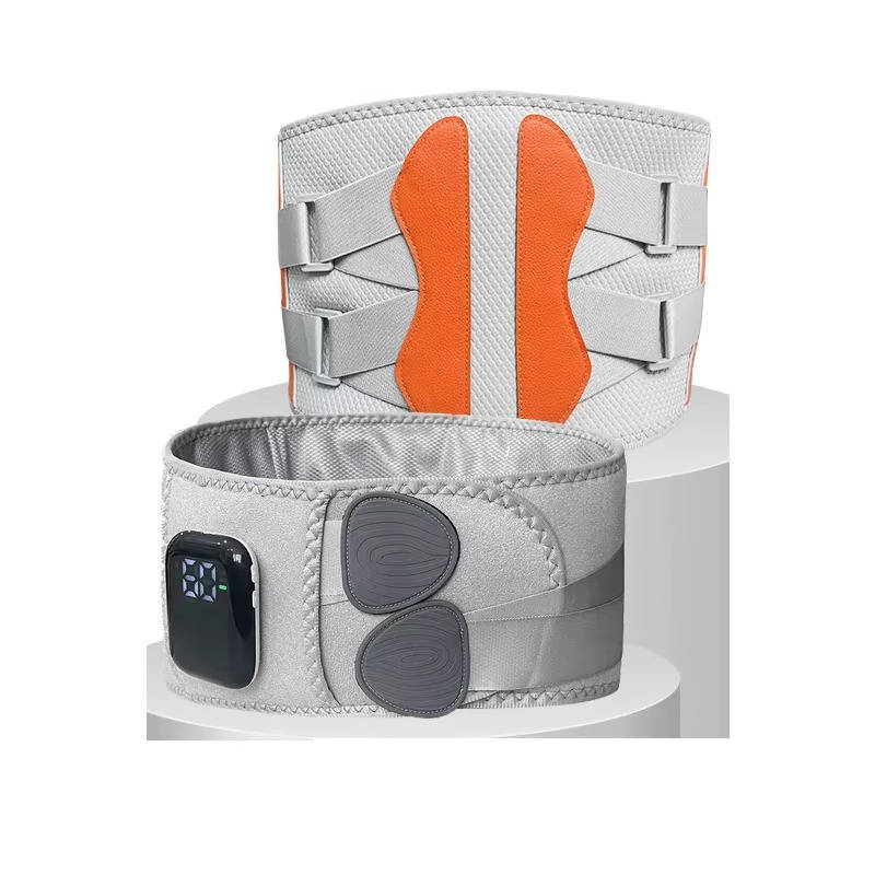 Lumbar Support Belt with Heat and Massage Features
