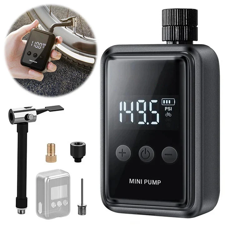 Compact Rechargeable Mini Air Pump Portable Design