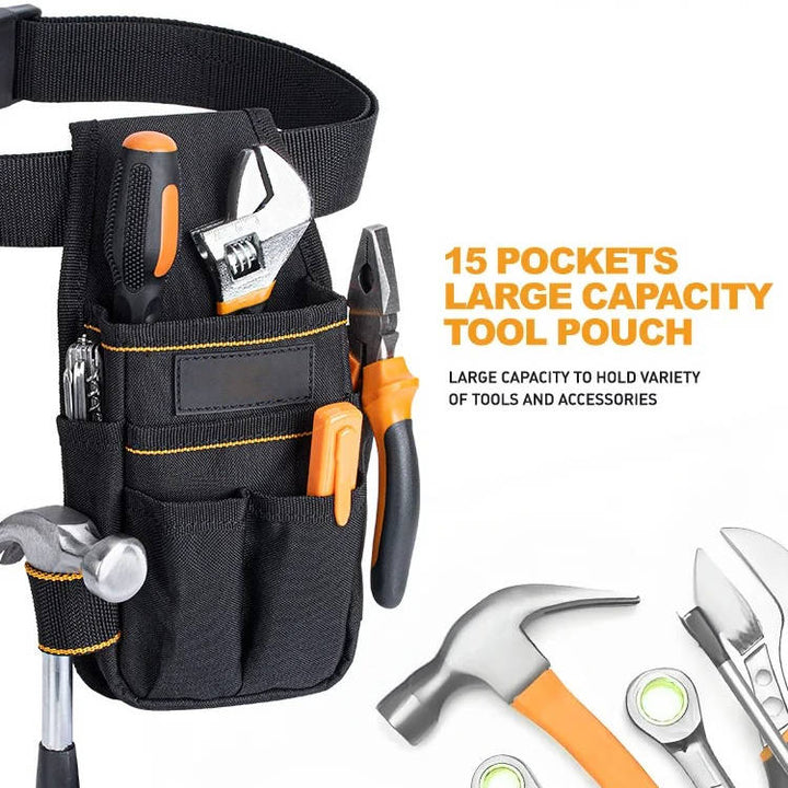Electrician Tool Pouch Durable Nylon Compact Fit