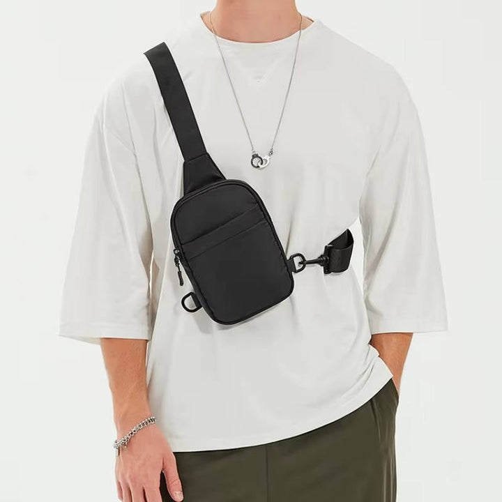 Mens Crossbody Sling Bag Lightweight Small Shoulder Bag