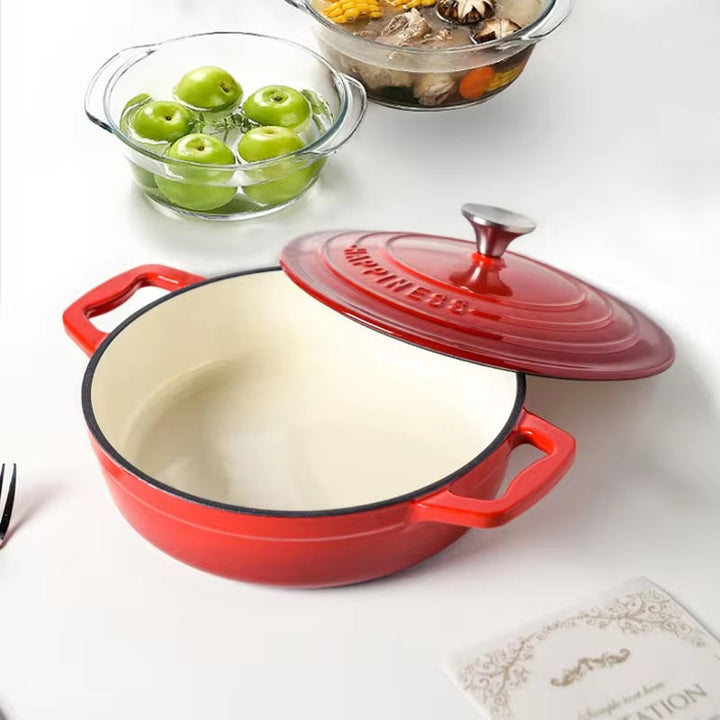 Enameled Cast Iron Dutch Oven Cookware