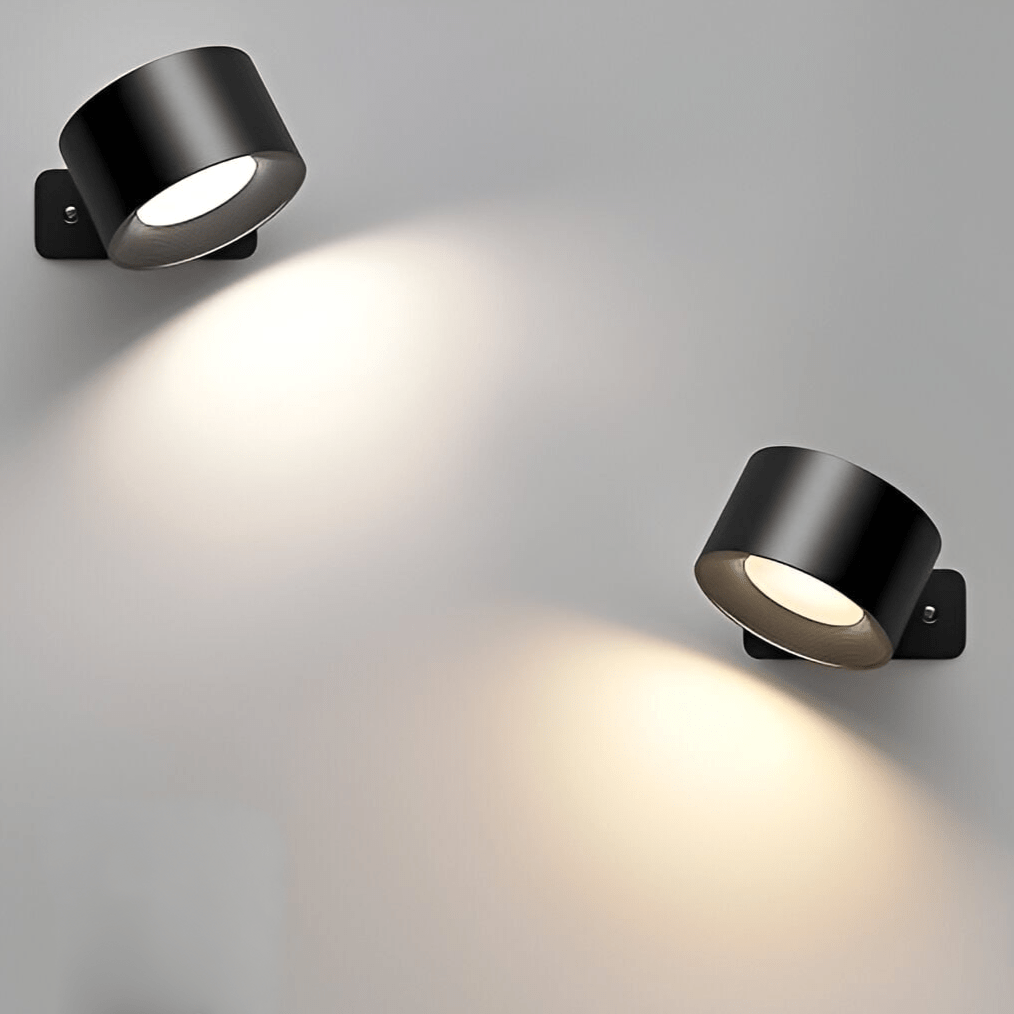 Cordless Magnetic Wall Lamp Adjustable Brightness Rotatable