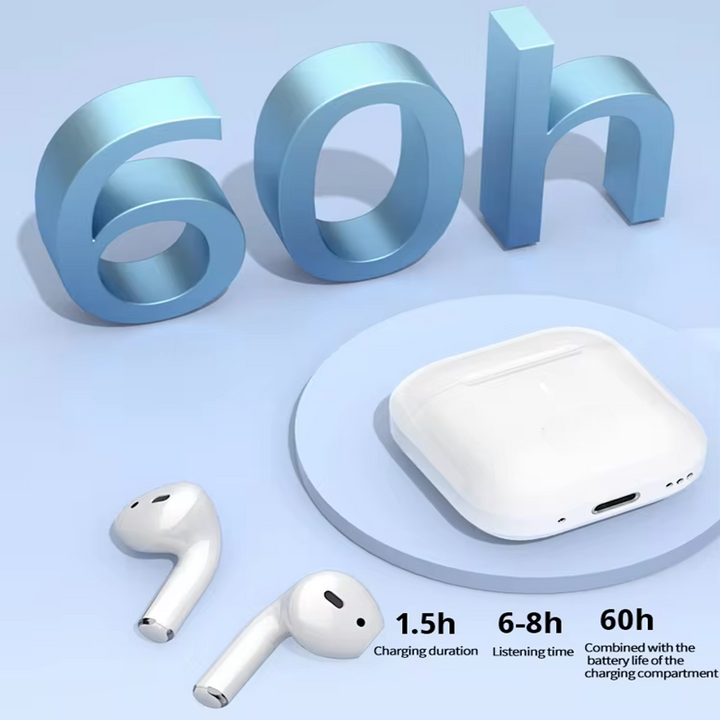 Wireless Bluetooth Earbuds with Built-in Microphone