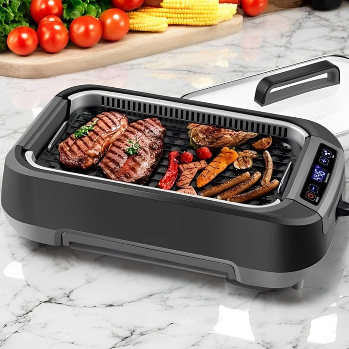 Electric Indoor Grill Smokeless Compact - Lenila